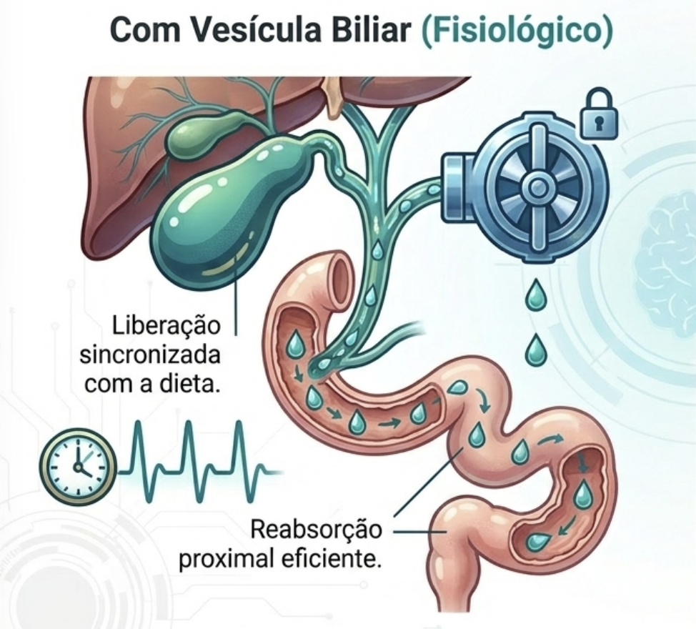Cuidados após a remoção da vesícula (colecistectomia)