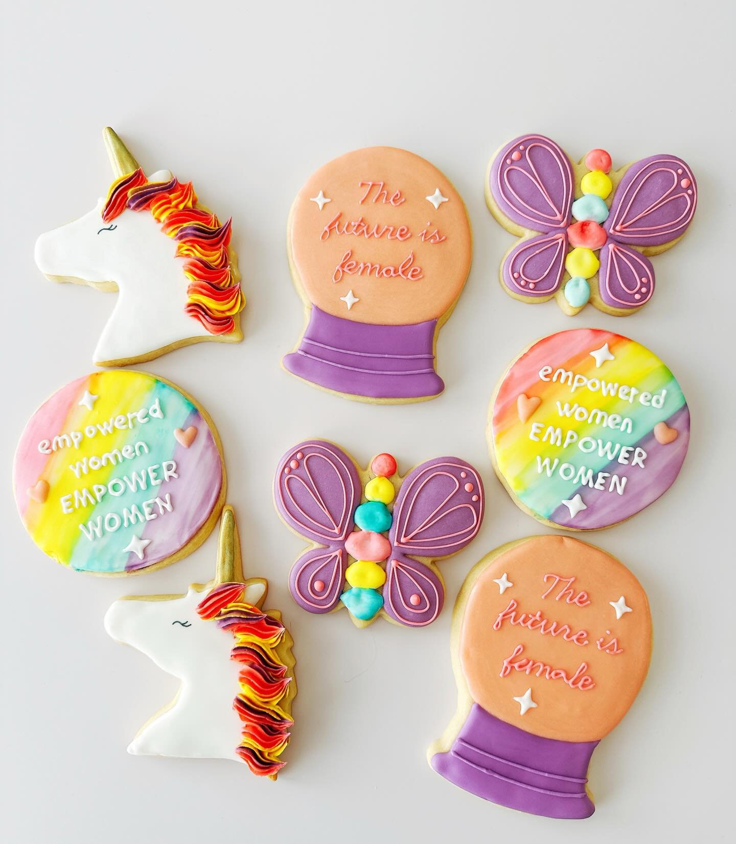✨Happy International Women&rsquo;s Day ✨

Today we are celebrating the strength, determination, and resilience of women everywhere. - Michelle Obama 

#internationalwomensday #inspirationalcookies #sugarcookies Denver bakery, custom cookies