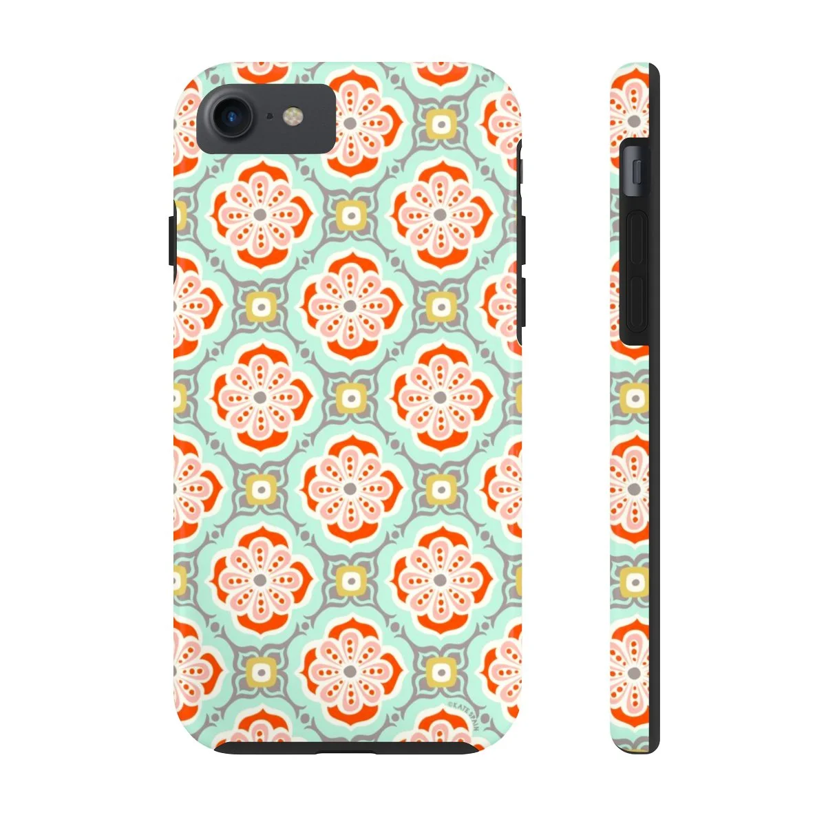 Alhambra Spanish Tile Colorful Tough Case iPhone 7 8 SE