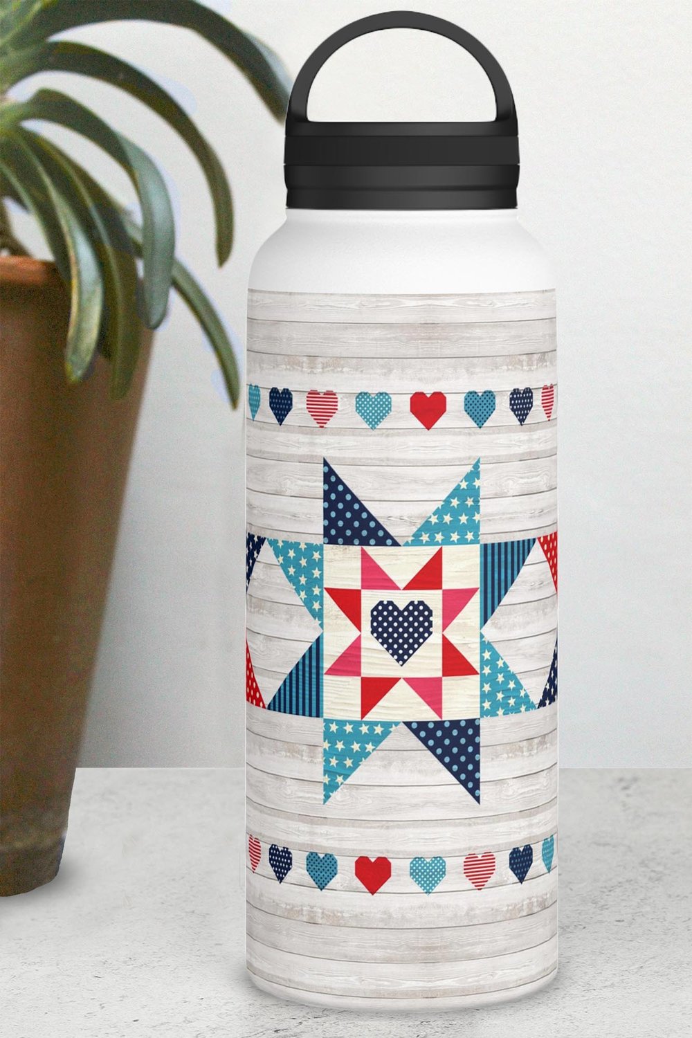 KD Spain — Liberty Love Tumbler with Handle