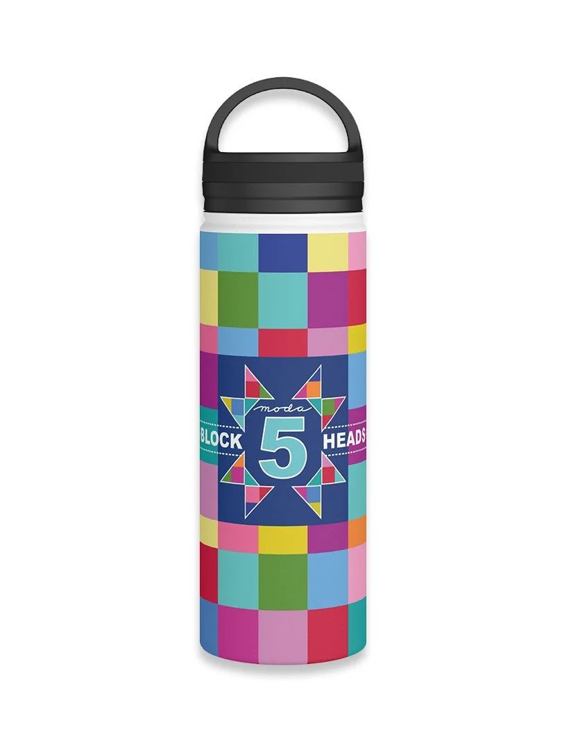 Moda Blockheads Water Bottle