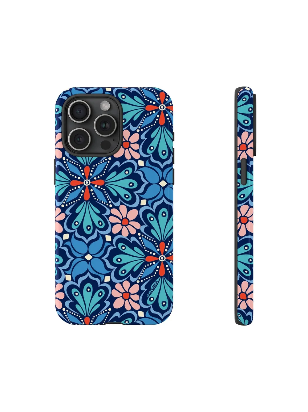 KD Spain Bolero Colorful Floral Tile iPhone Case KD Spain Bolero Colorful Floral Tile iPhone Case