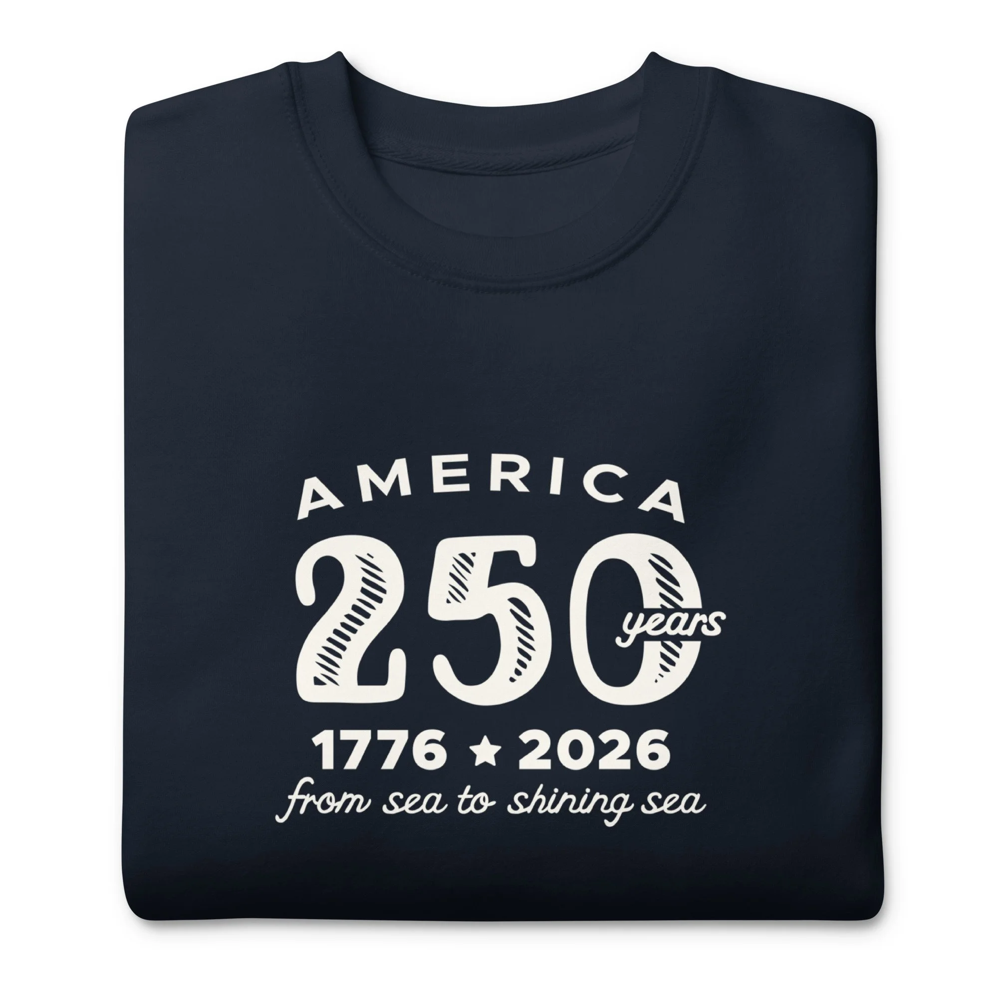 Happy 250th America Crewneck Sweatshirt