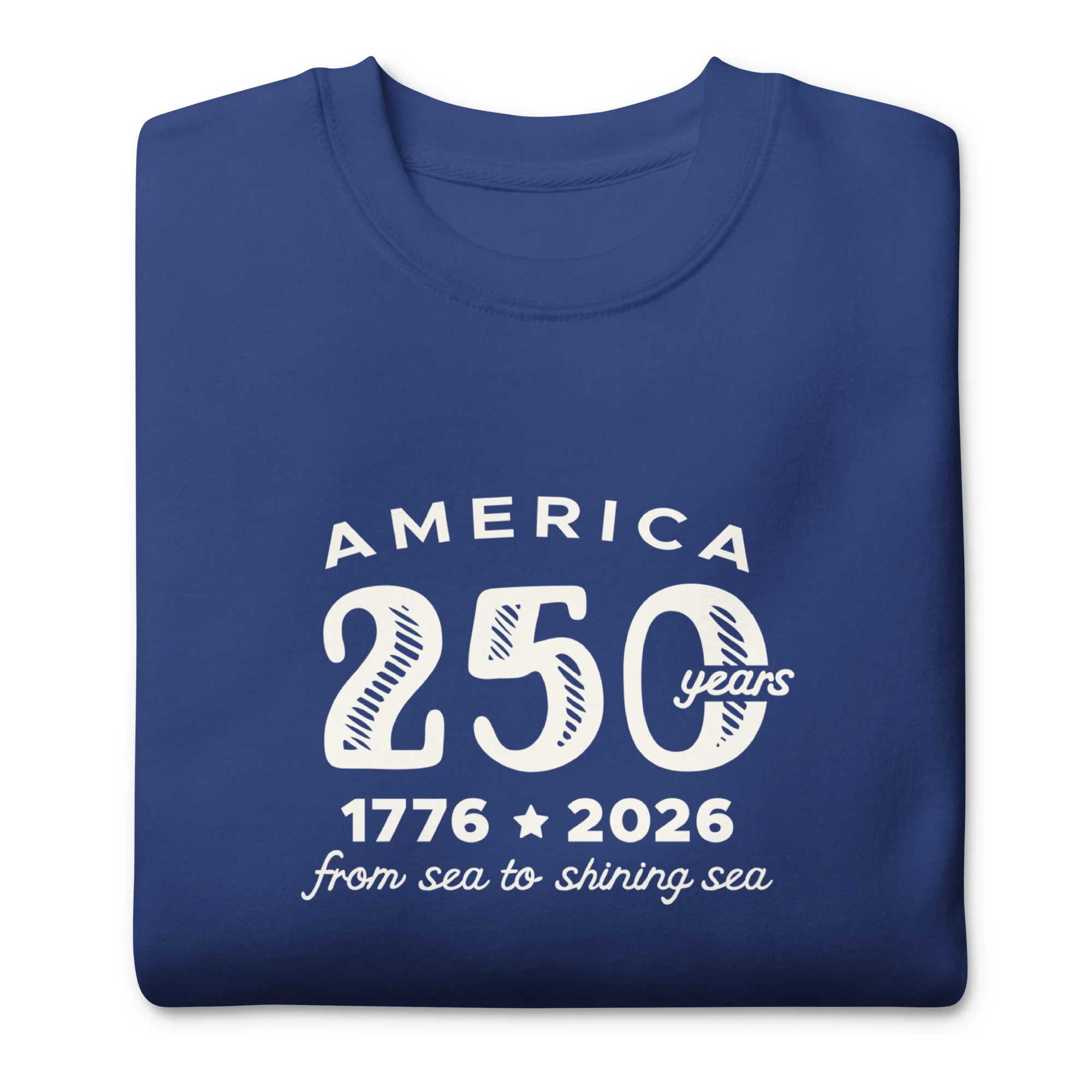 Happy 250th America Crewneck Sweatshirt