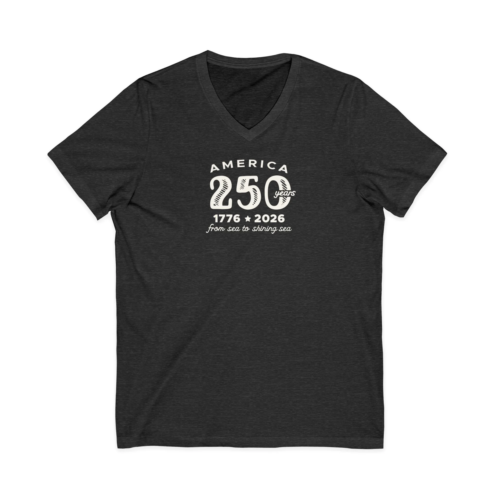 Happy 250th America V-Neck TShirt