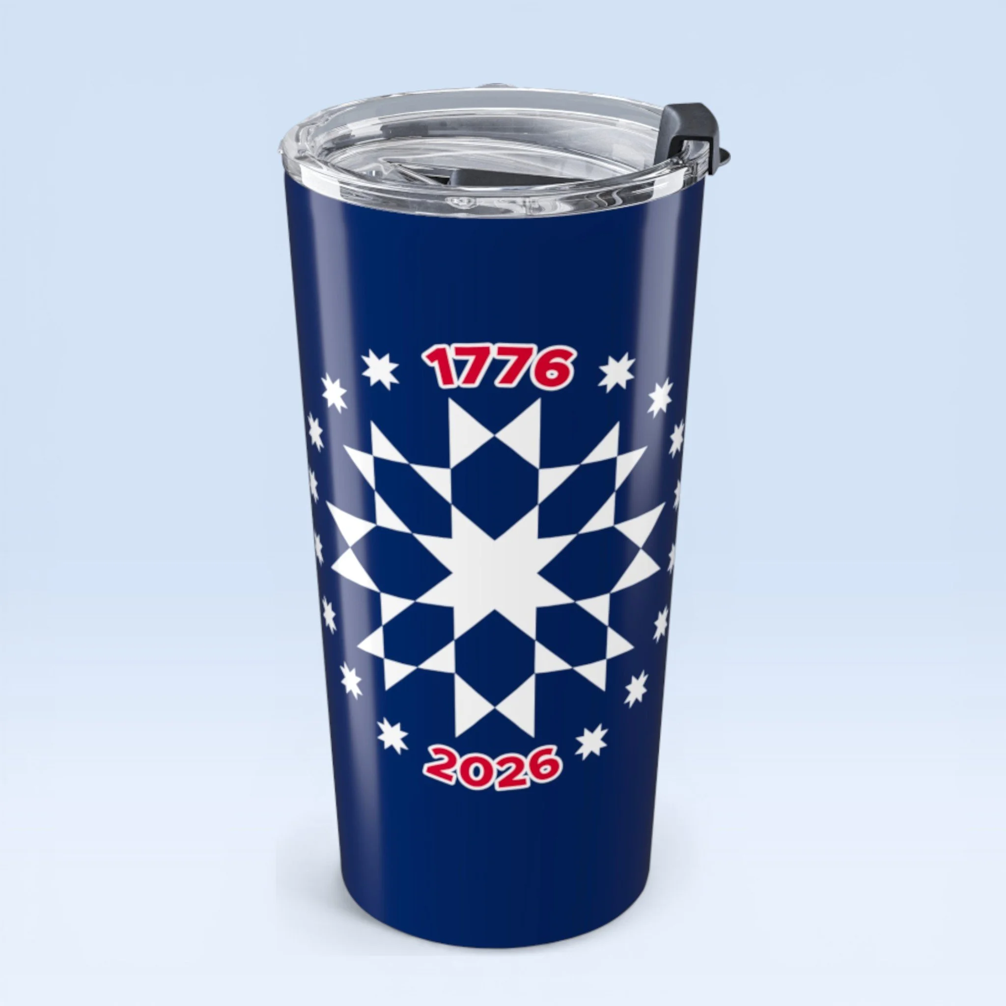 Fireworks 250 20oz Navy Starburst Tumbler — Insulated Travel Mug