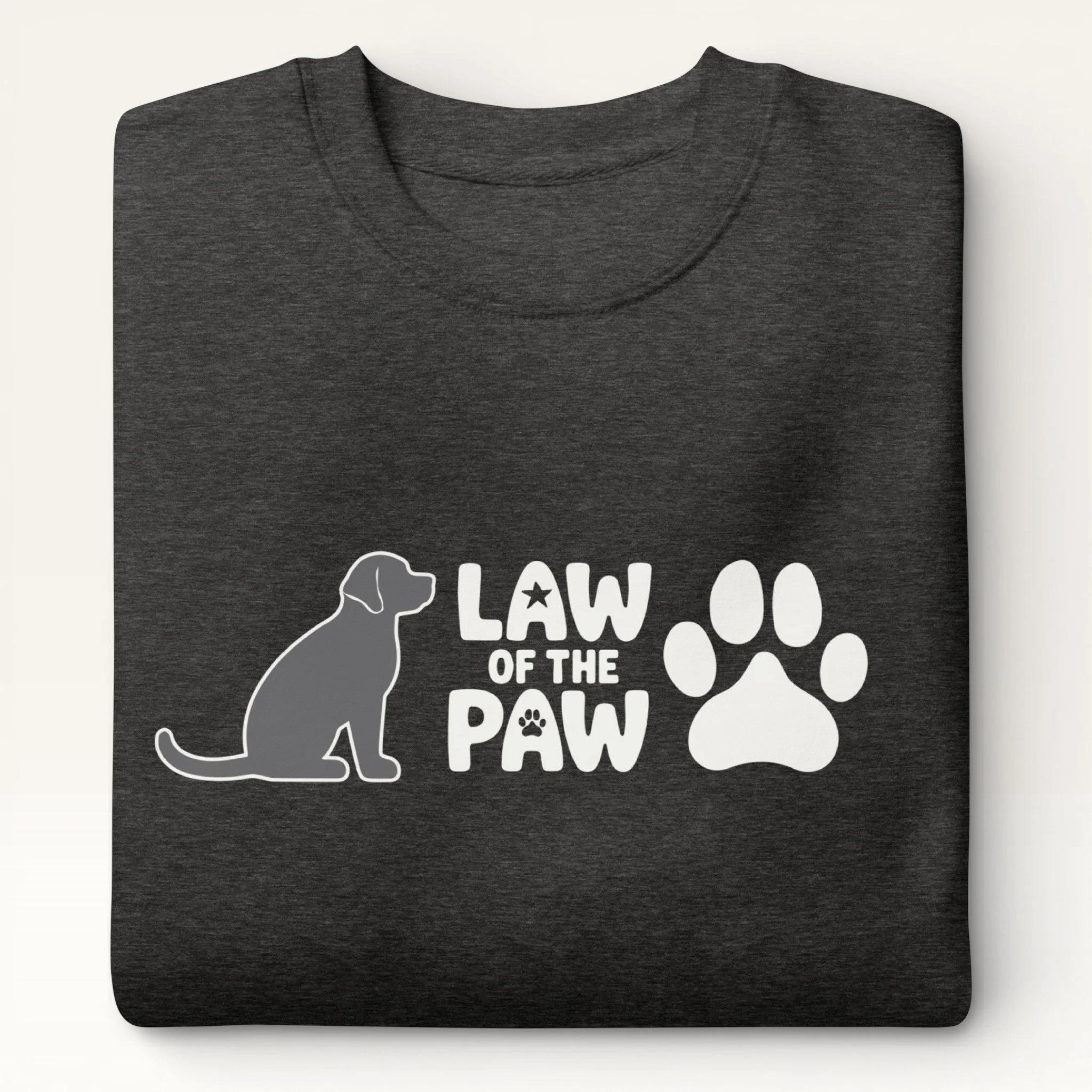 Law of the Paw Dog Sweatshirt