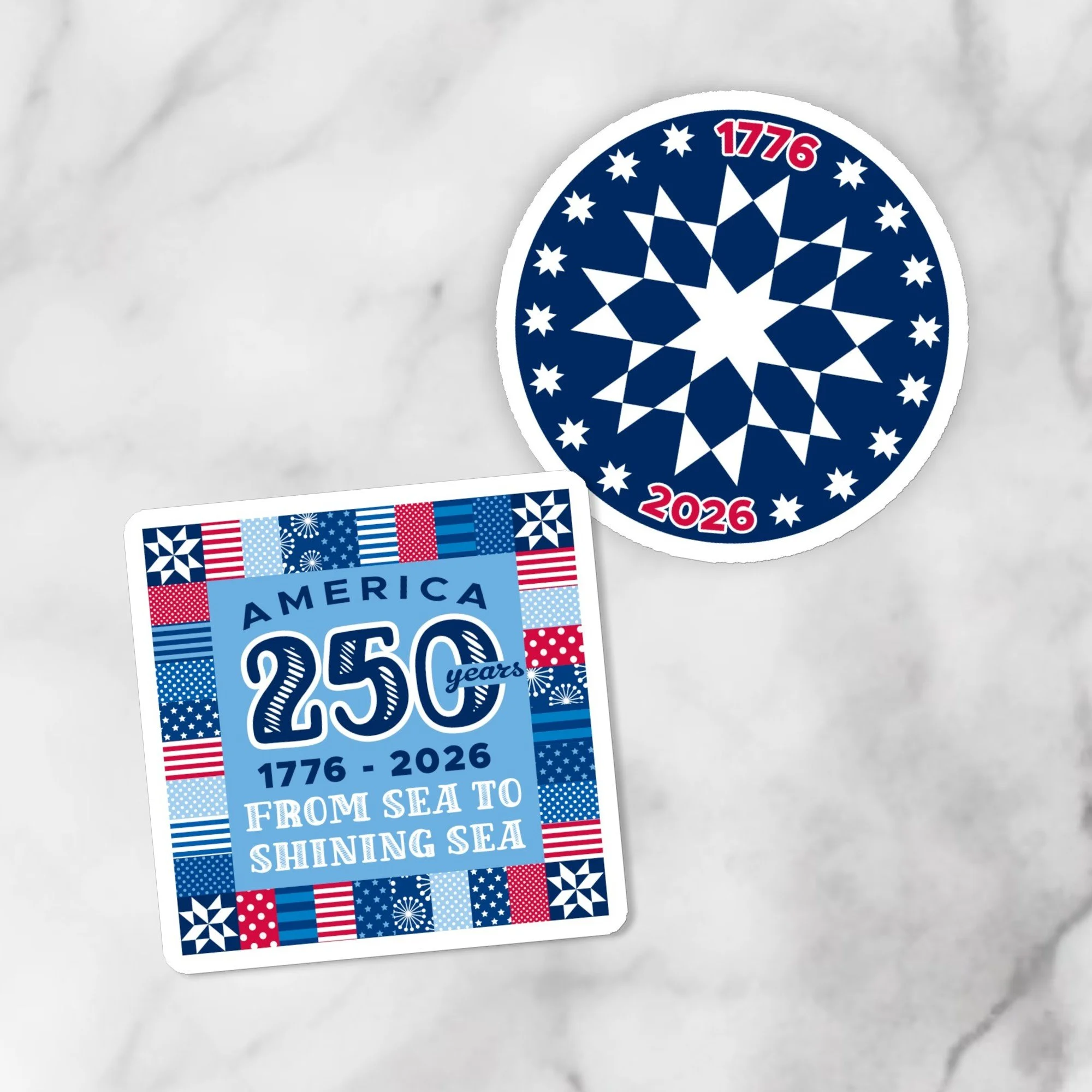 USA 250th Anniversary Magnets