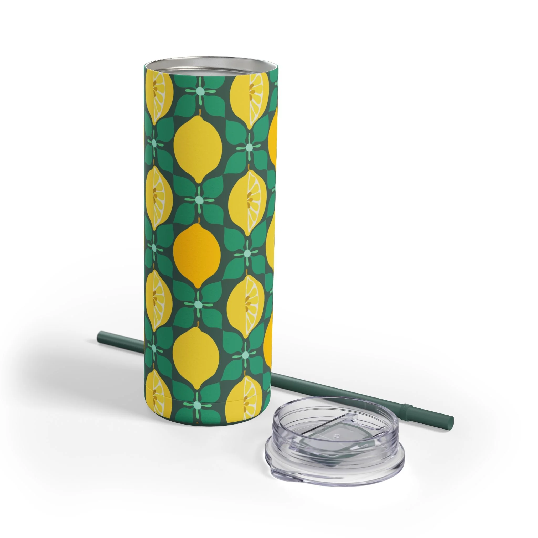 Lemons-tumbler-Deep Teal-with-lid.jpeg