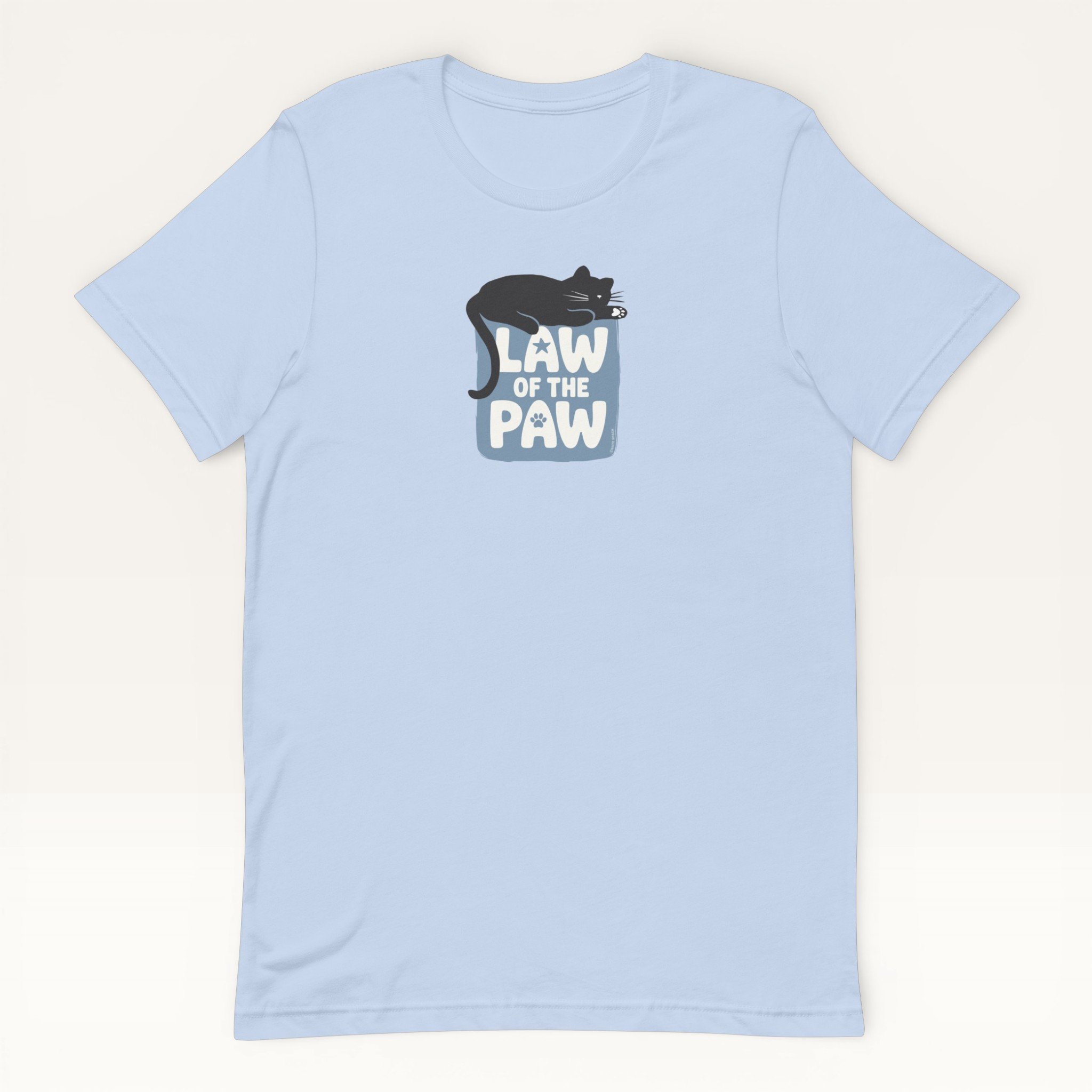 Law of the Paw Cat TShirt