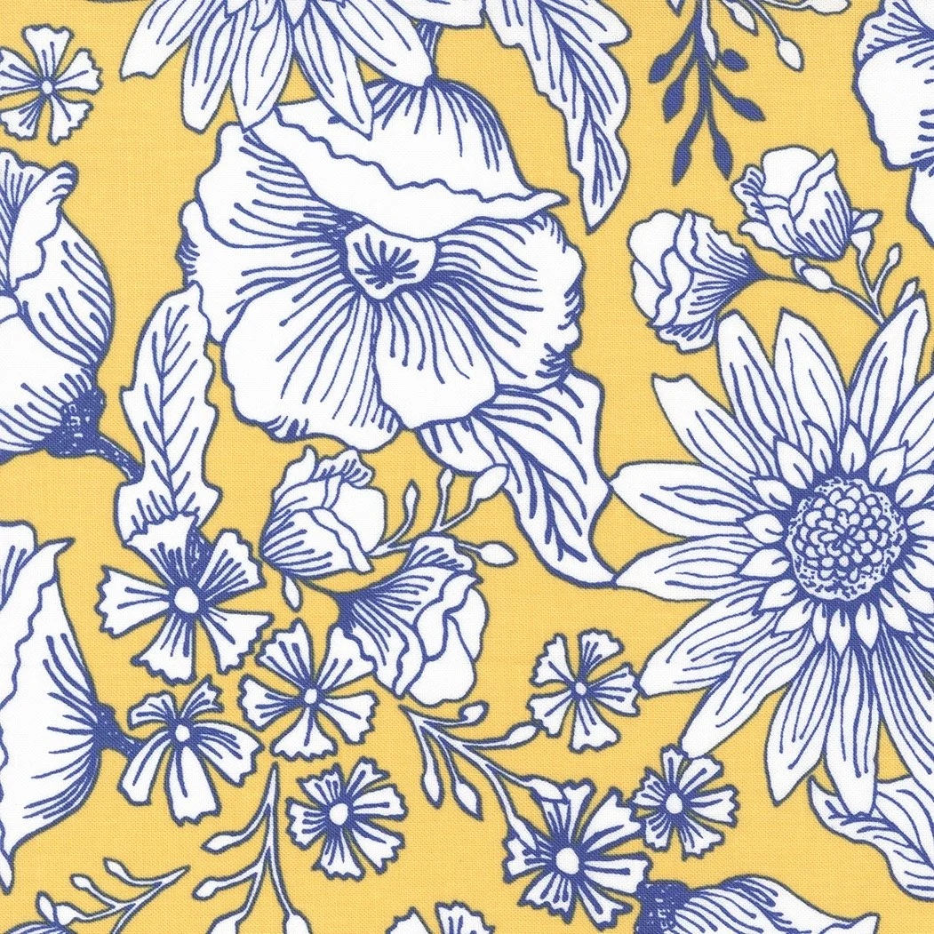 Jardin in Gold and Blue