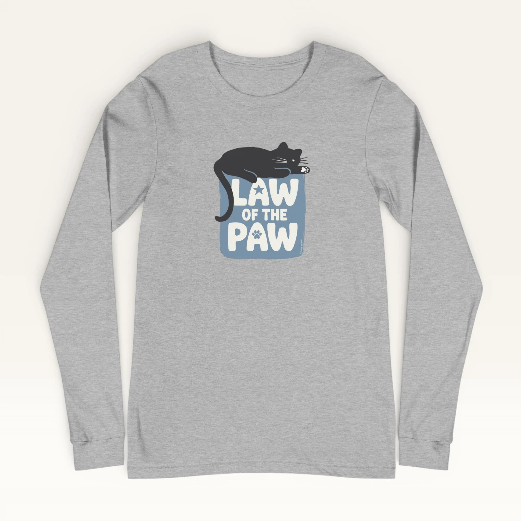Law of the Paw Cat Long Sleeve TShirt