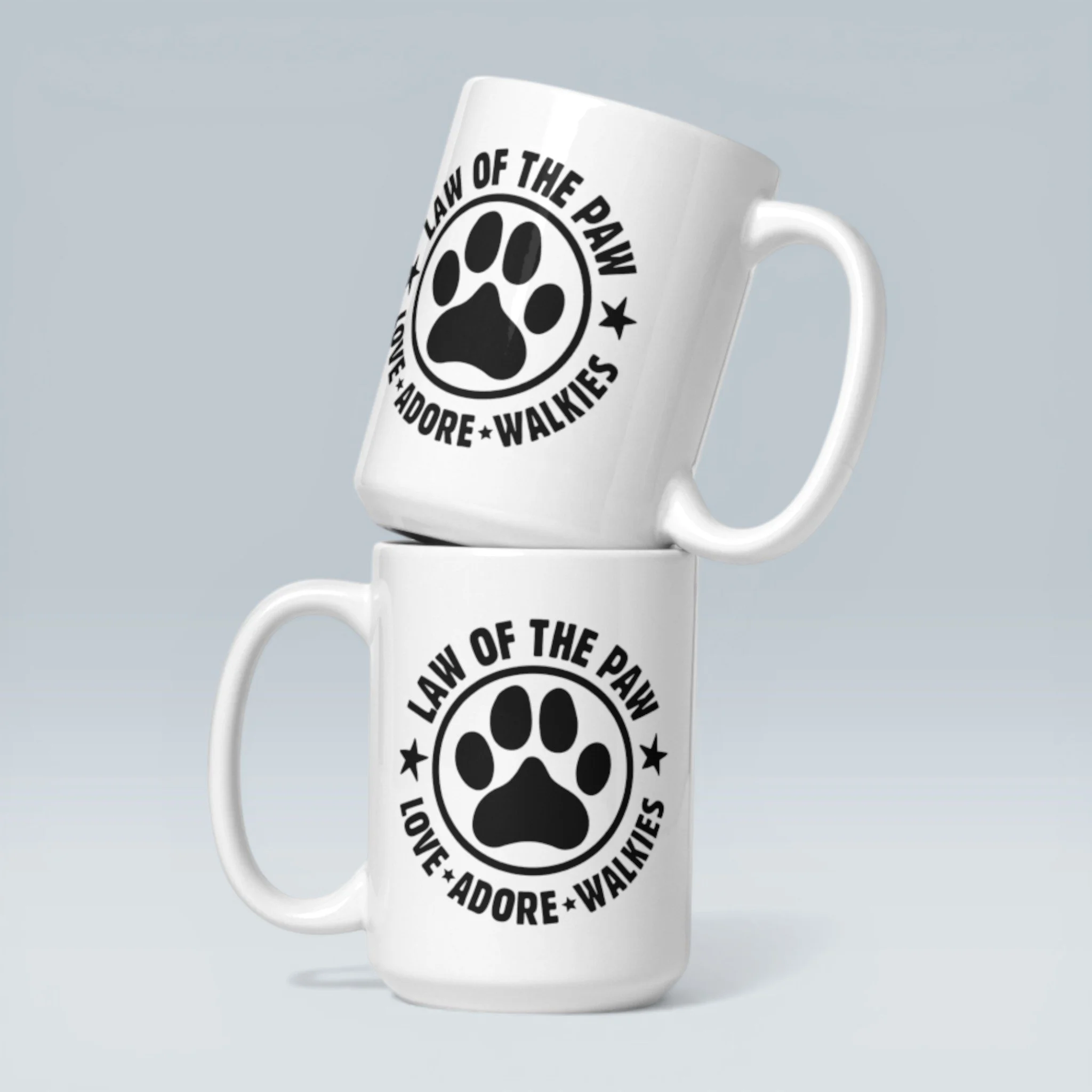 Love Adore Walkies Mug