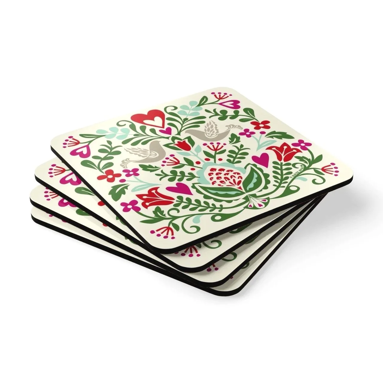 Rosemaling-coasters-Snow-stacked+Large.jpg
