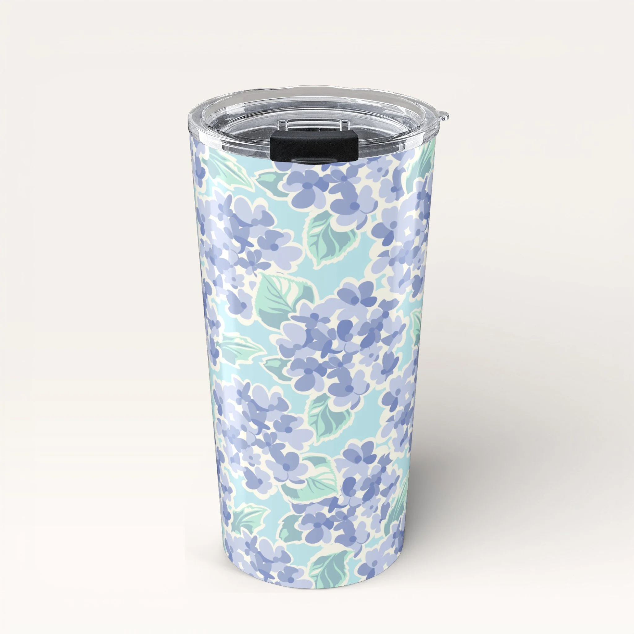 Nantucket Hydrangea 20oz Tumbler – Insulated Travel Mug