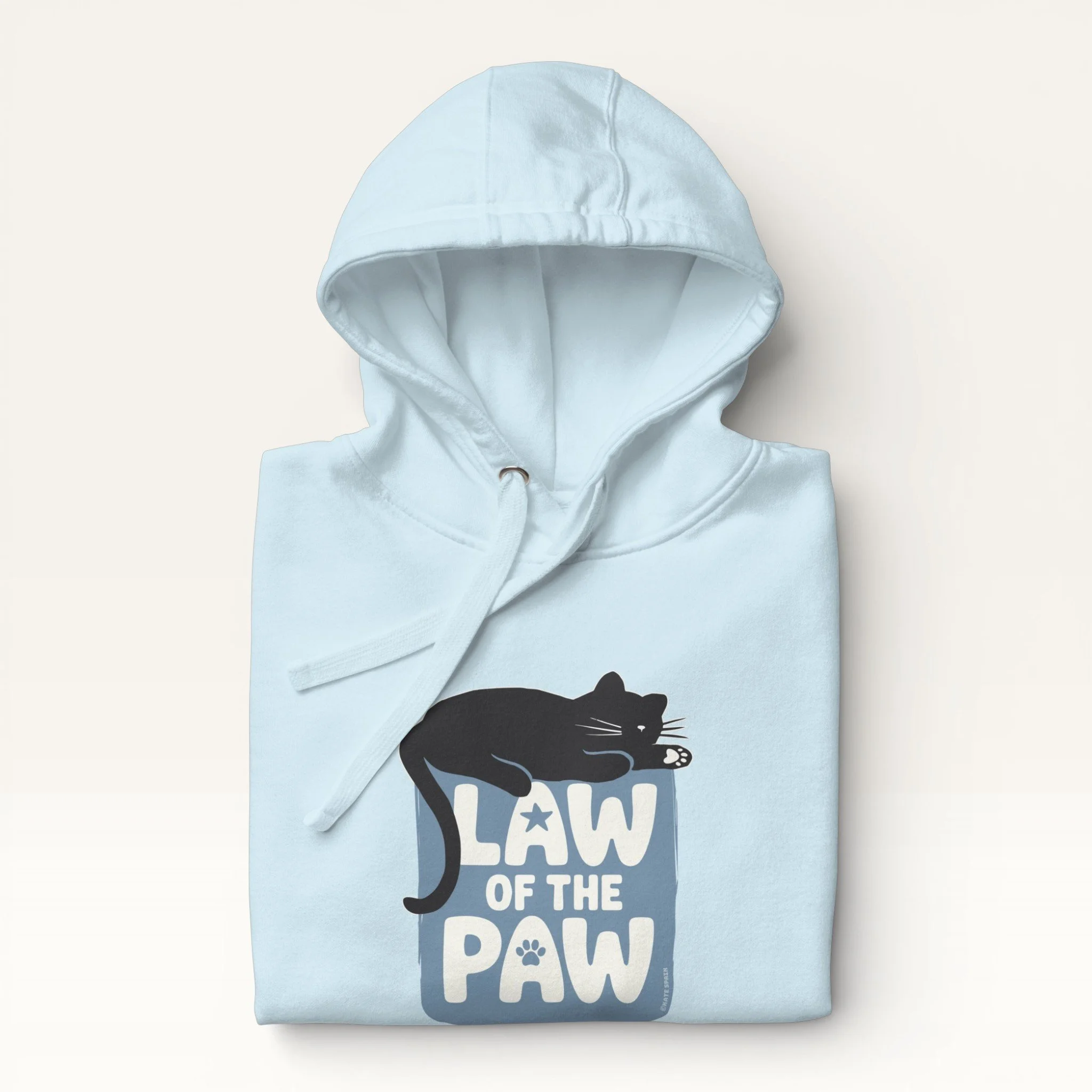 Law of the Paw Cat Hoodie
