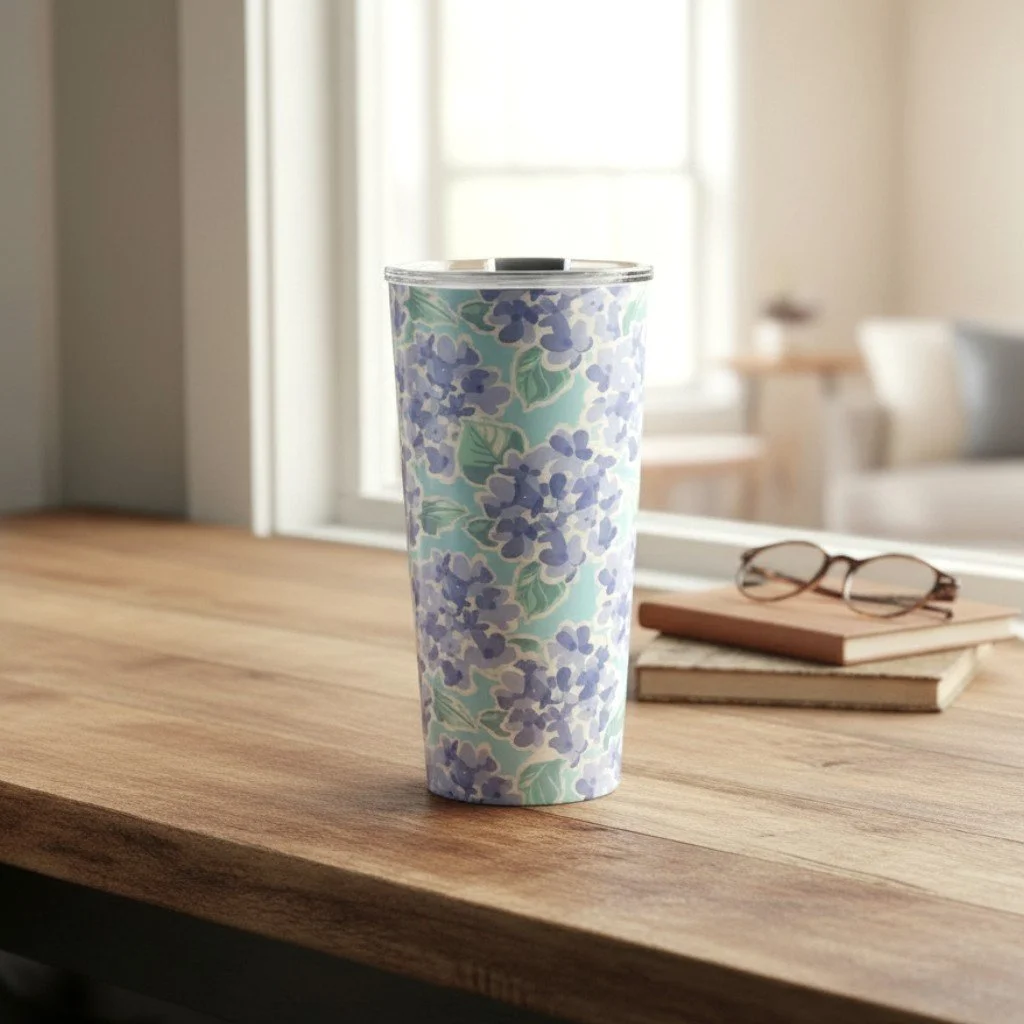 Nantucket Hydrangea on Wood Counter.jpg