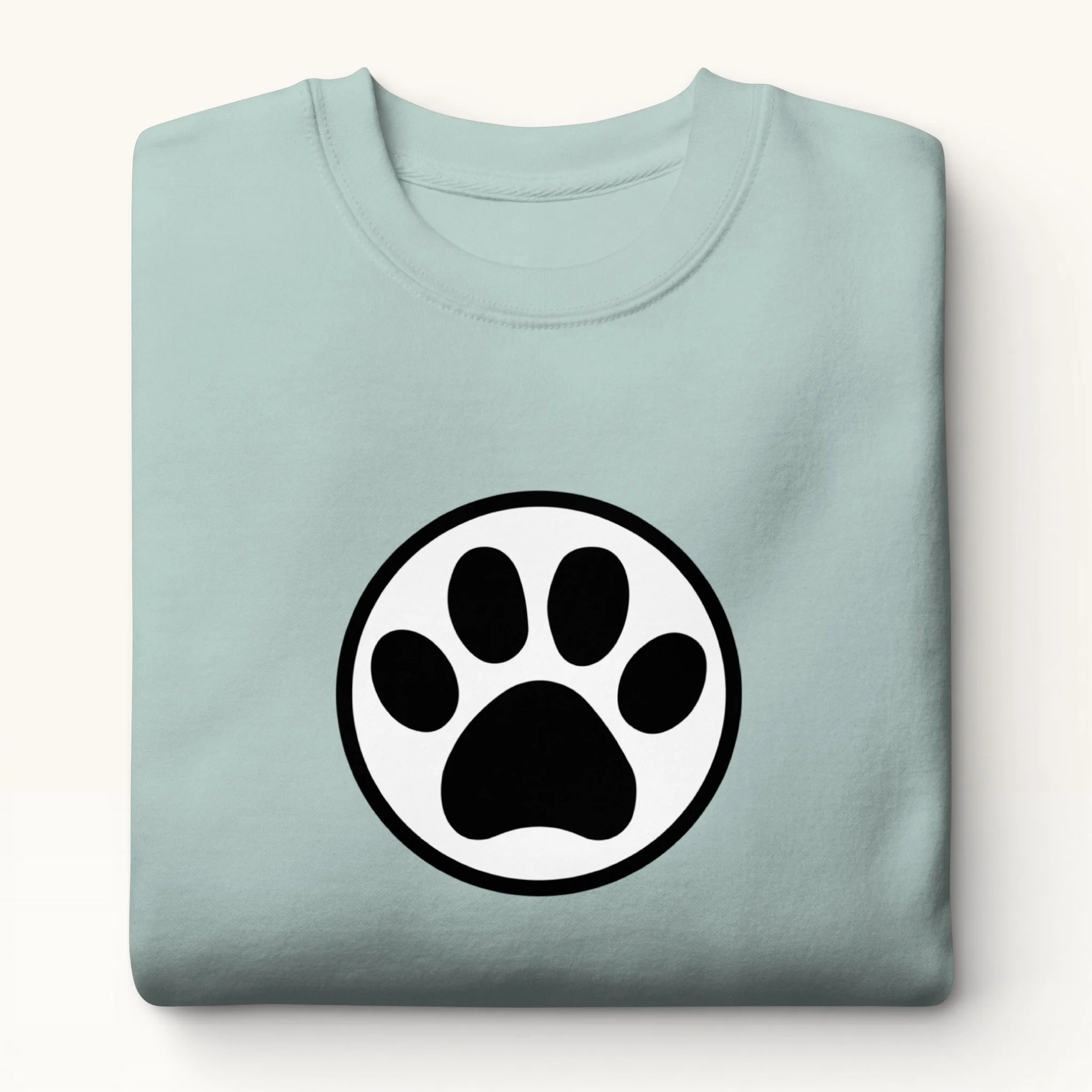 Law of the Paw Cat Paw Crewneck Sweatshirt