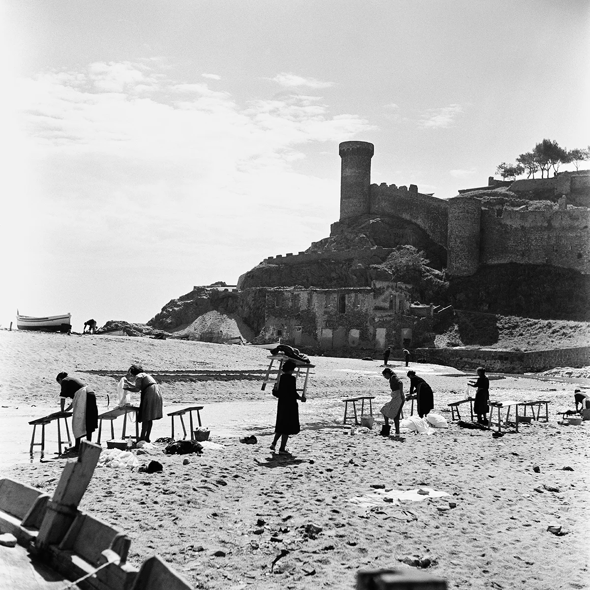Spanien, Tossa del Mar 1953