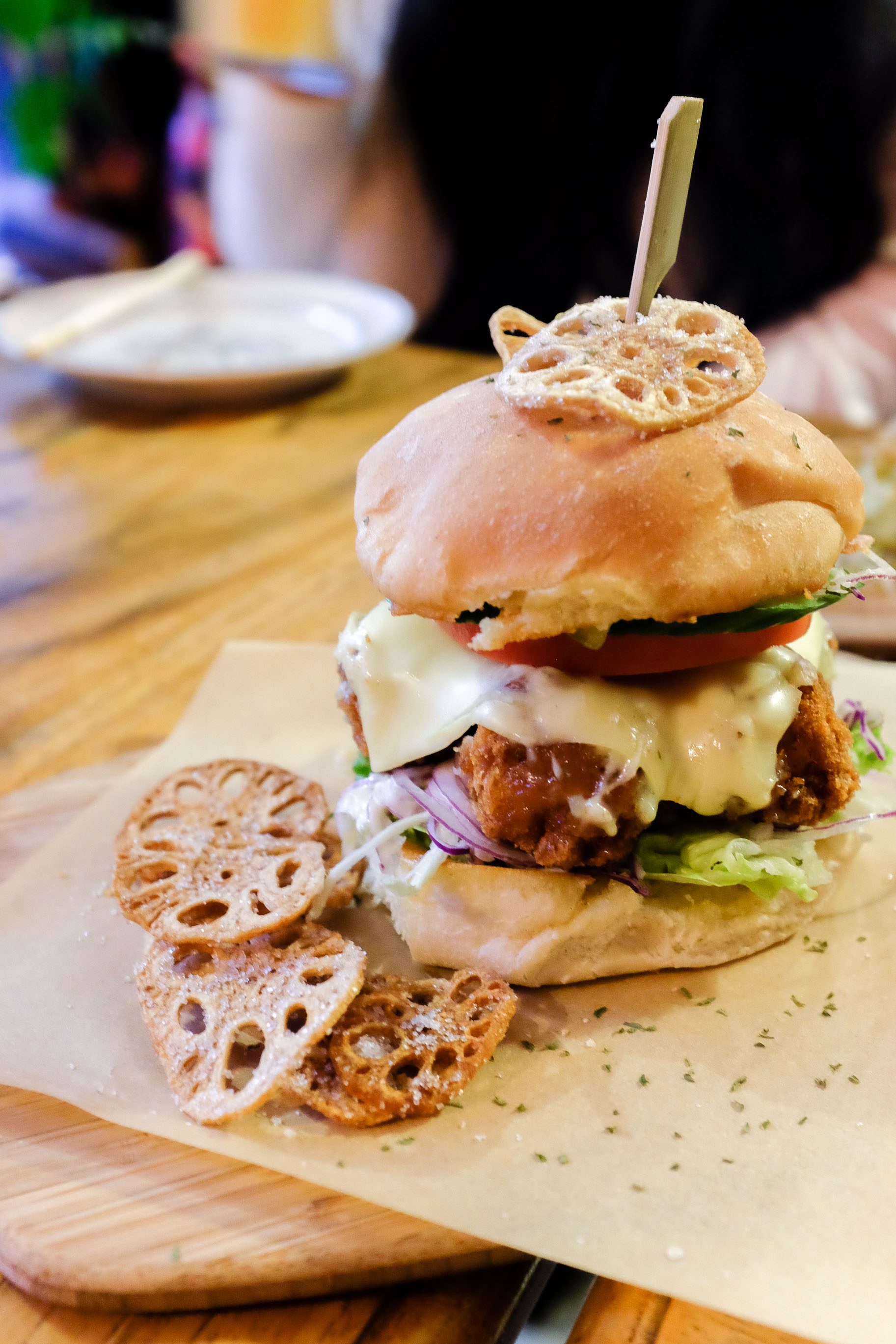 Ebi katsu burger $13.90