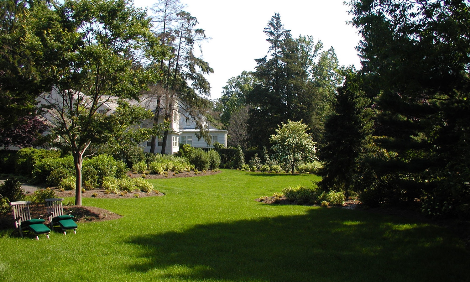 spacious backyard doylestown