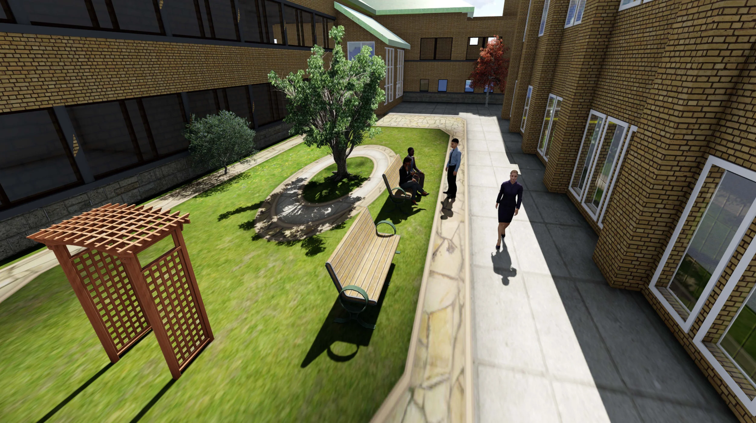 Architectural Rending of New Facility