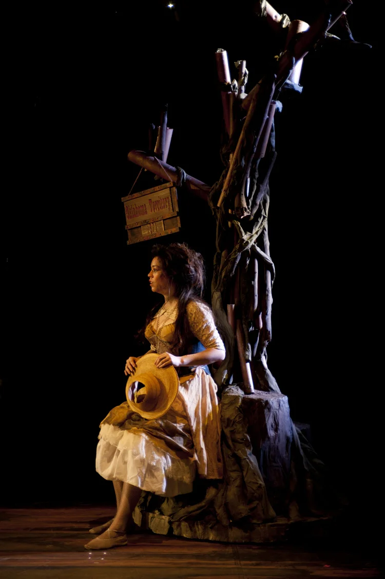   SCENIC CHARGE ARTIST   PURCHASE REPERTORY THEATRE  MOTHER COURAGE AND HER CHILDREN  PHOTO BY: BY ZOE MARKWALTER 