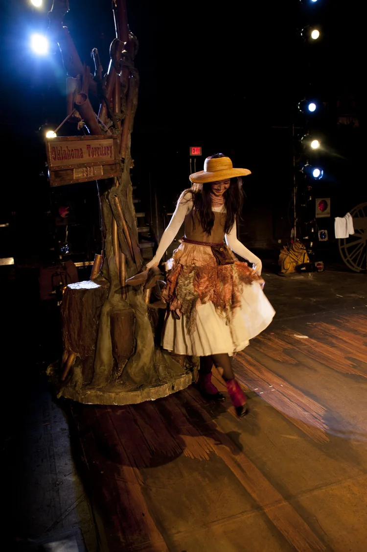   SCENIC CHARGE ARTIST   PURCHASE REPERTORY THEATRE  MOTHER COURAGE AND HER CHILDREN  PHOTO BY: BY ZOE MARKWALTER 