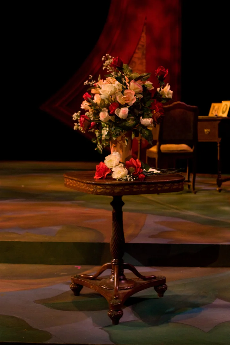   PROPS MANAGER   PURCHASE REPERTORY THEATRE  LADY WINDERMERE'S FAN  PHOTO BY: ZOE MARKWALTER 