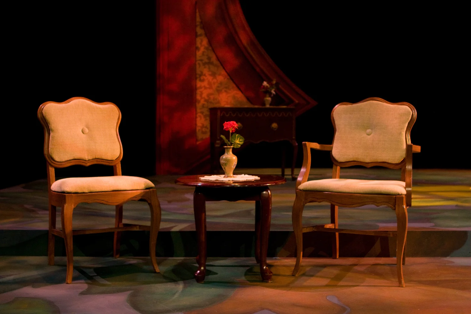   PROPS MANAGER   PURCHASE REPERTORY THEATRE  LADY WINDERMERE'S FAN  PHOTO BY: ZOE MARKWALTER 