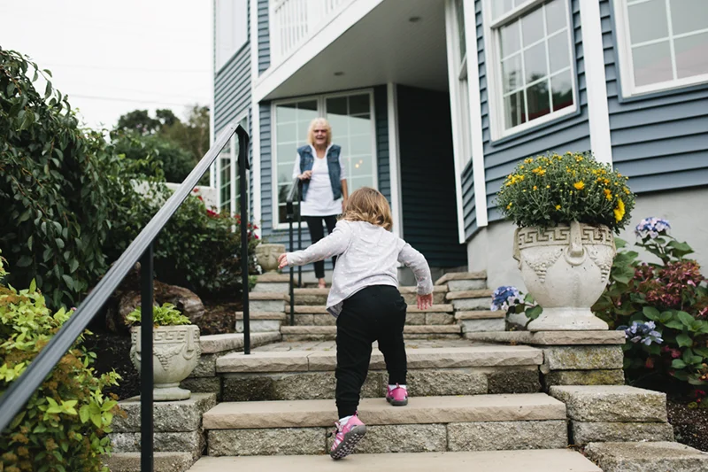 Two years ago, they said they wanted to come live by us for the rest of their lives. This week, they did. Photo by Olivia GattiFacebook :: Website