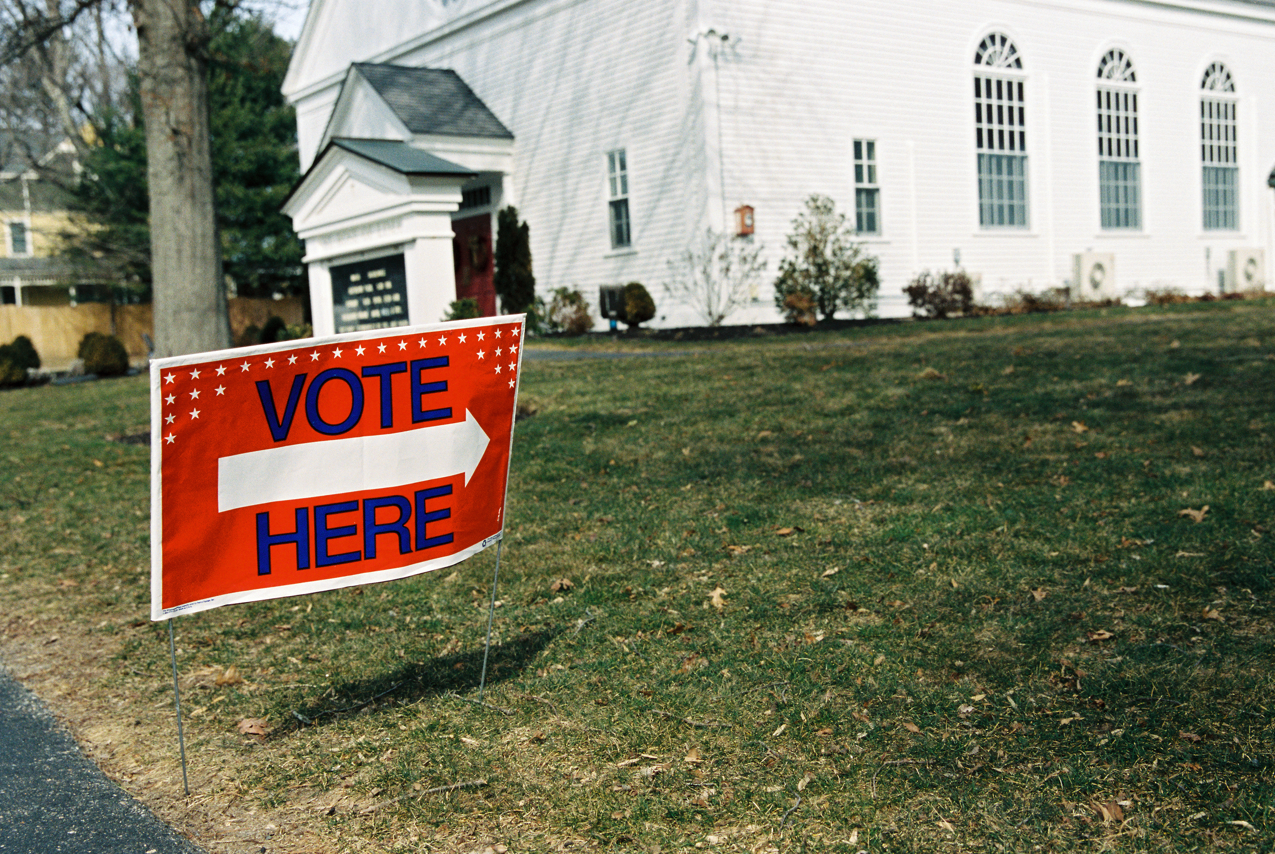 Massachusetts Primary Day (Canon 1v :: Portra 400) 61/366