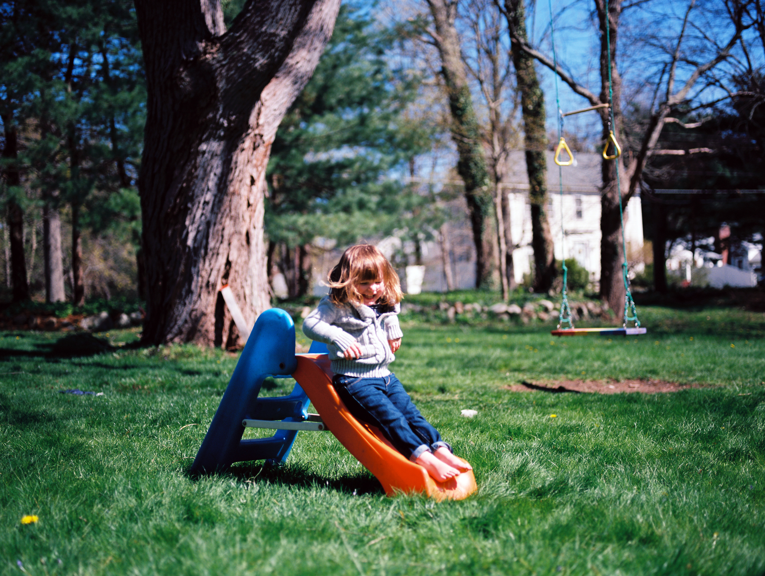 The Trash Picked Slide (Pentax 645n :: Ektar 100) 118/366