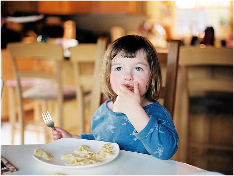 Dazed at Dinner (Pentax 645n :: Ektar 100) 128/366