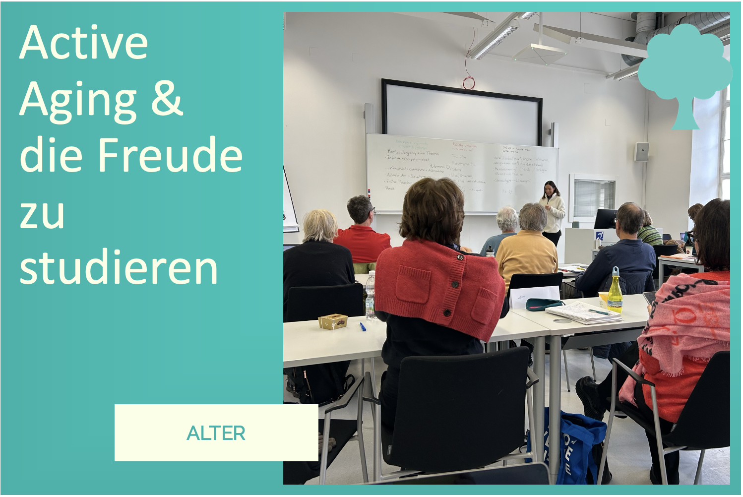Active Aging &amp; die Freude zu studieren
