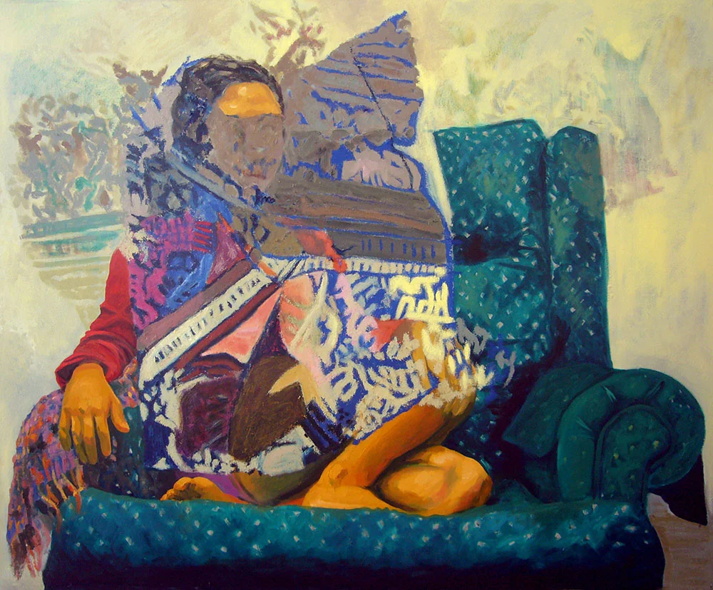 Rather Than to Only Understand , oil on canvas, 50 x 42 in