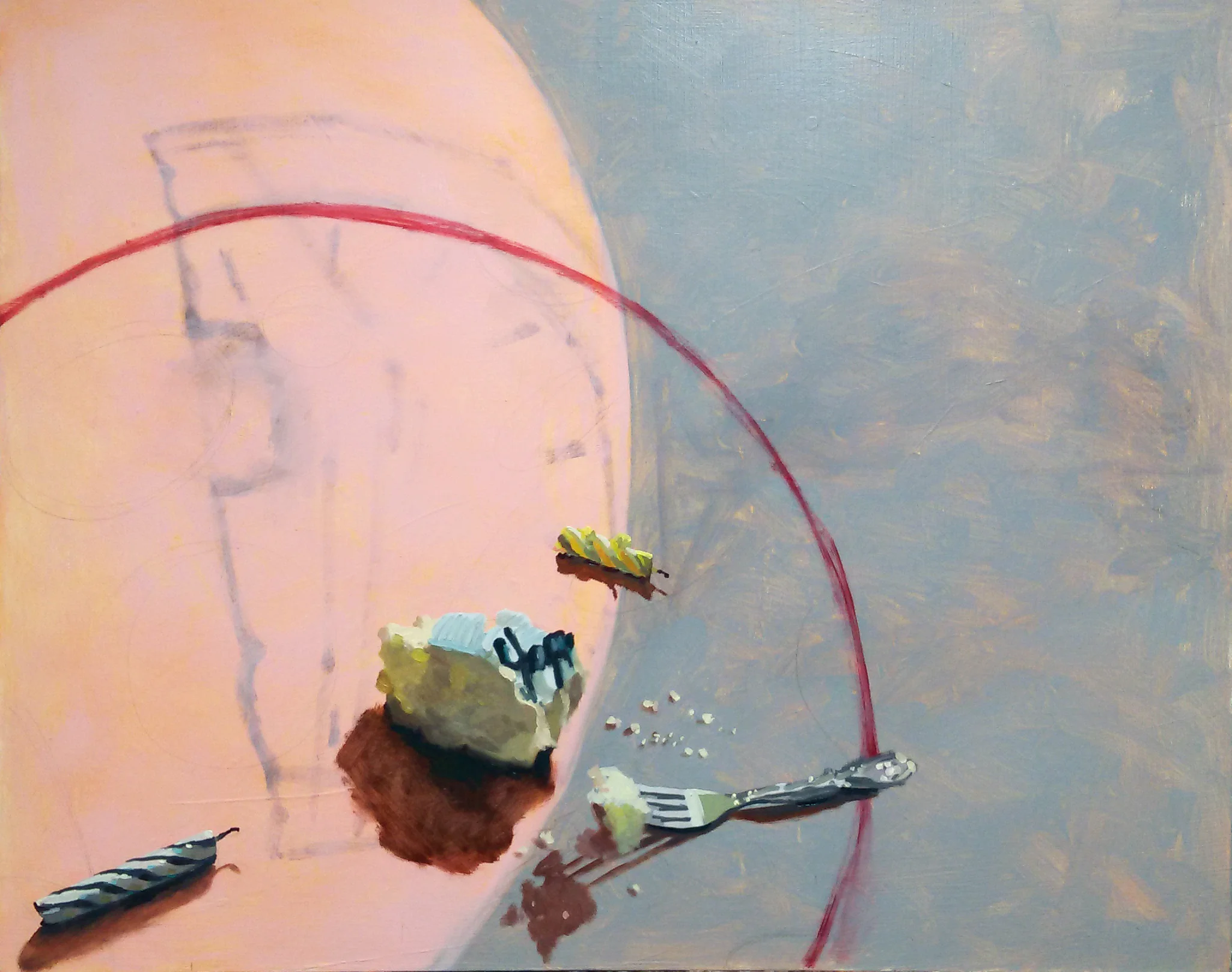 Untitled, 24 x 36 in, oil on canvas