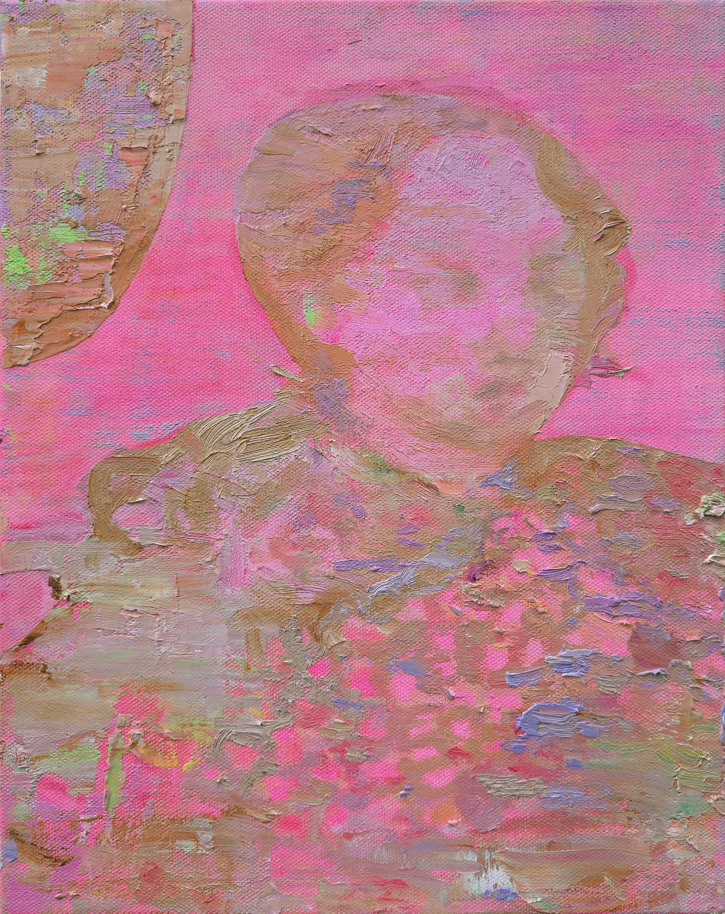 Passing Through, 2026, oil on canvas, 14 x 11 inches