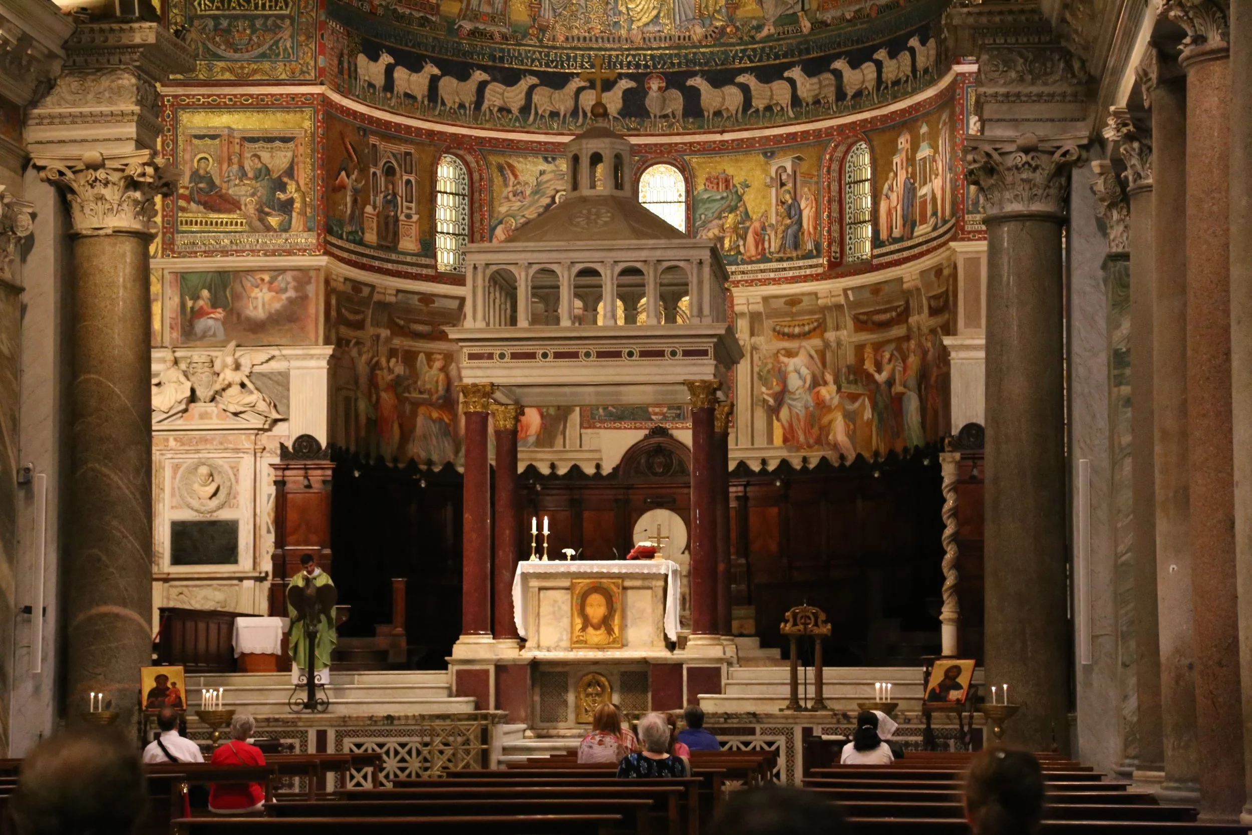 Basilica di Santa Maria in Trastevere (Our Lady in Trastevere) — Luke