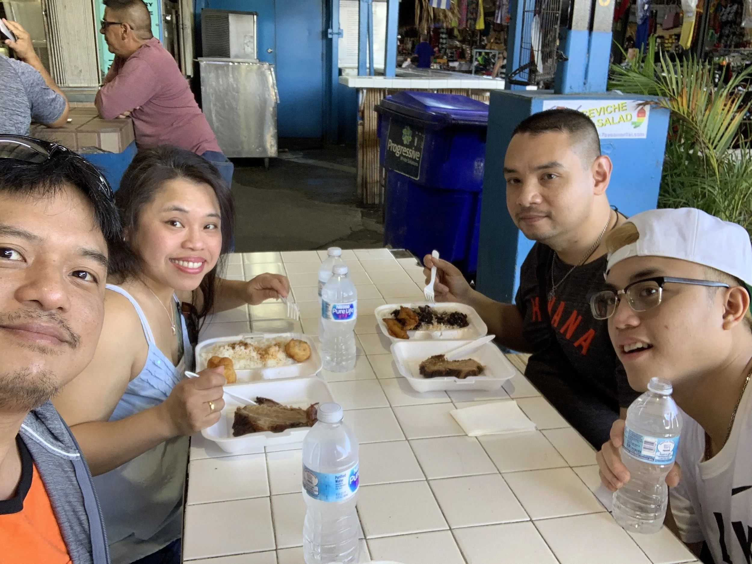 Ate straightforward Cuban meals — Gavin had to order for us being our resident Spanish-fluent fellow.