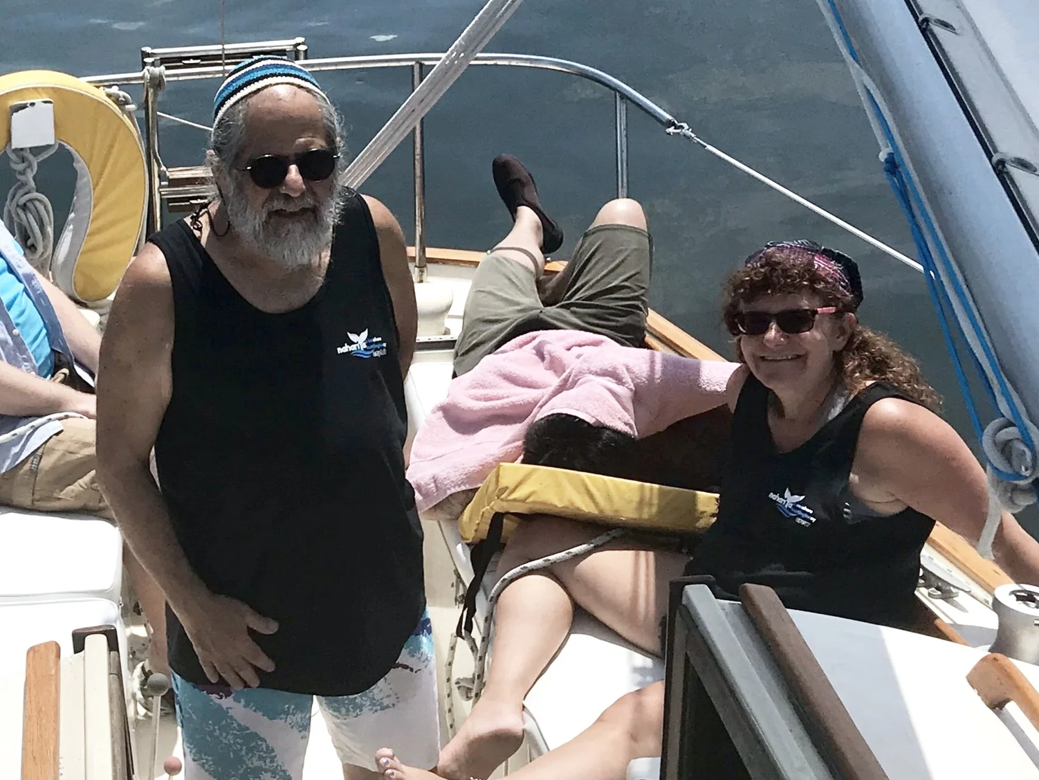 Our hosts, Akiva and Lisa Ann Wharton. (Photo credit: Rezwana Kabita)