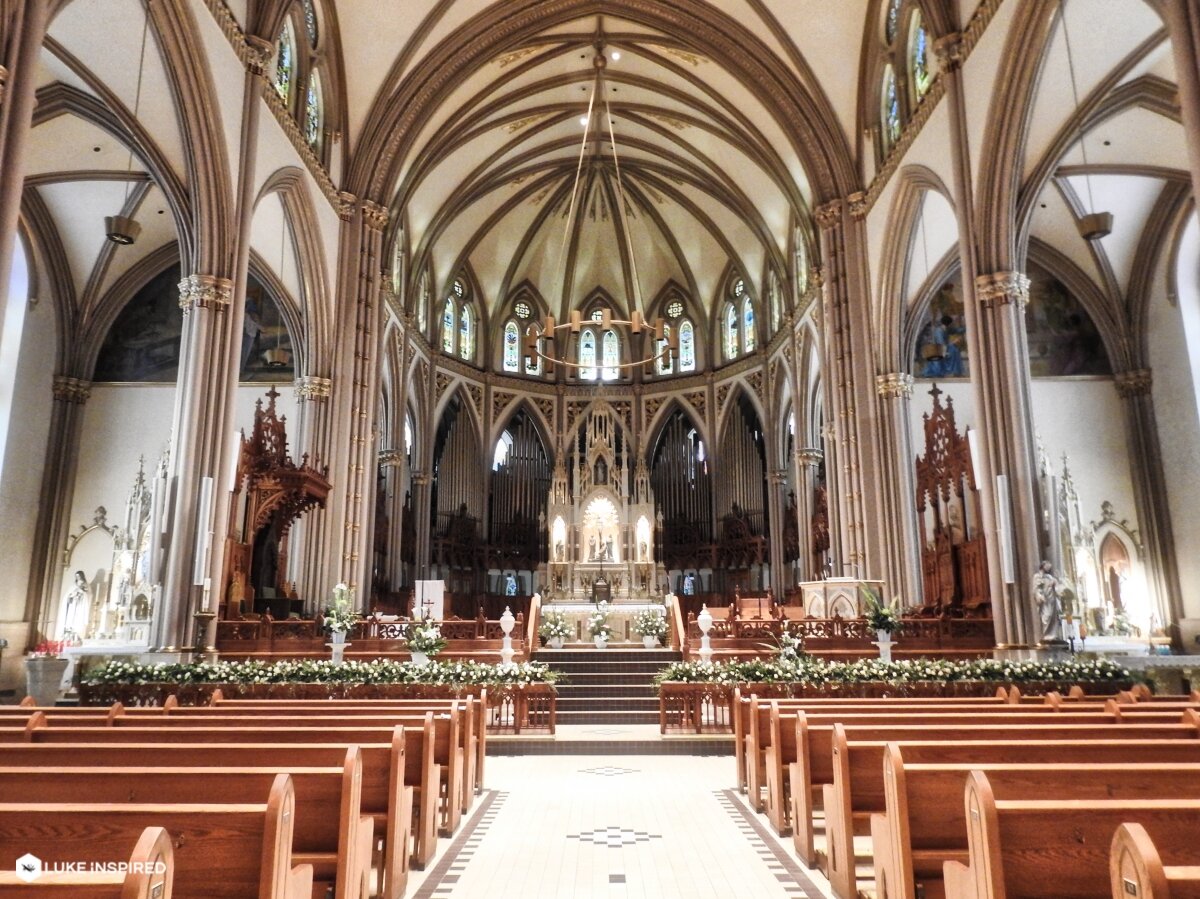 Inside the Sanctuary - front view