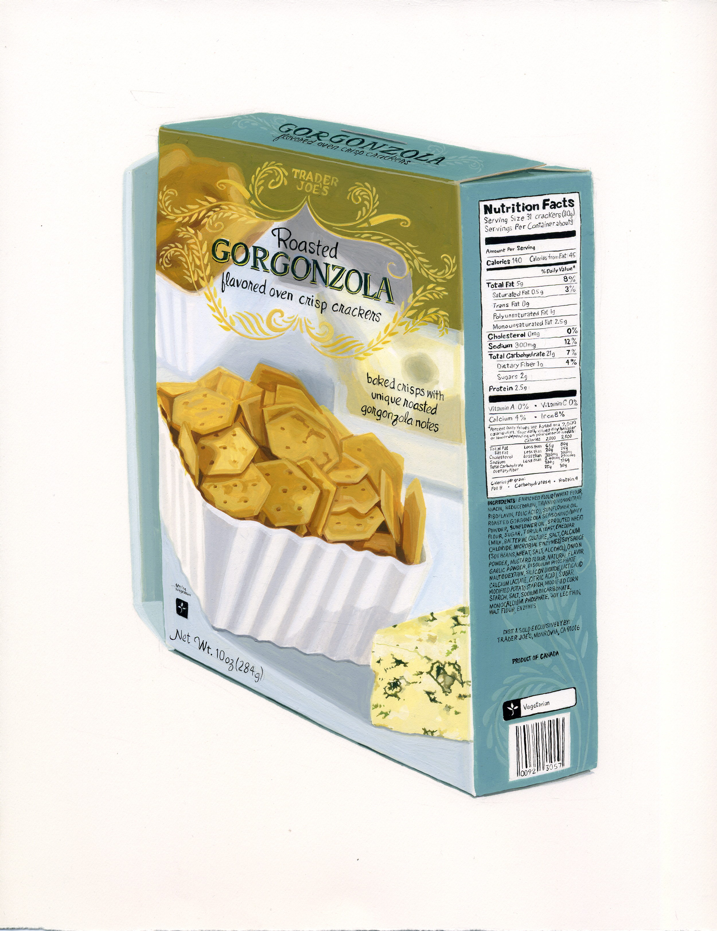 Gorgonzola Crackers