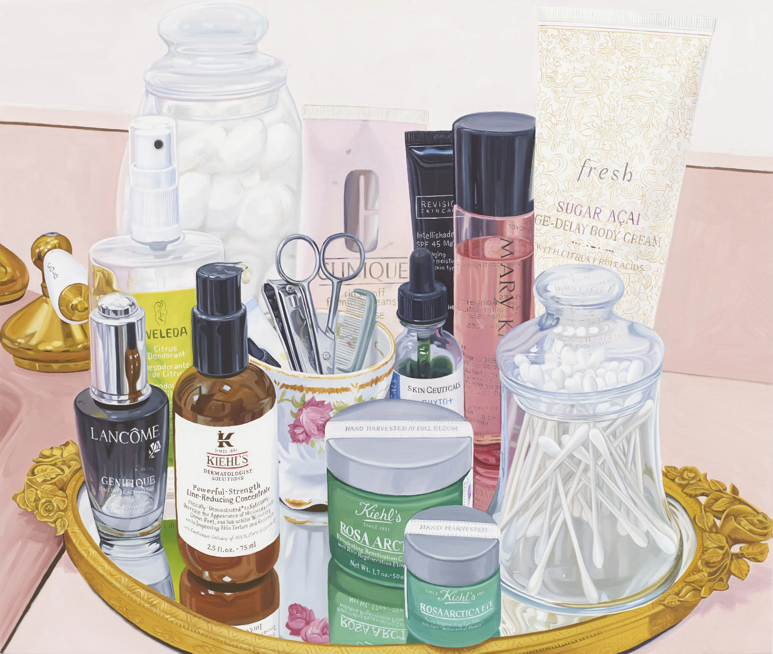 Cosmetics with Mirror