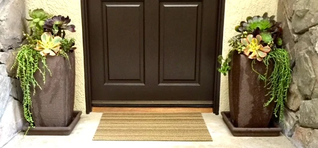 Entryway, Potted Accent Gardens