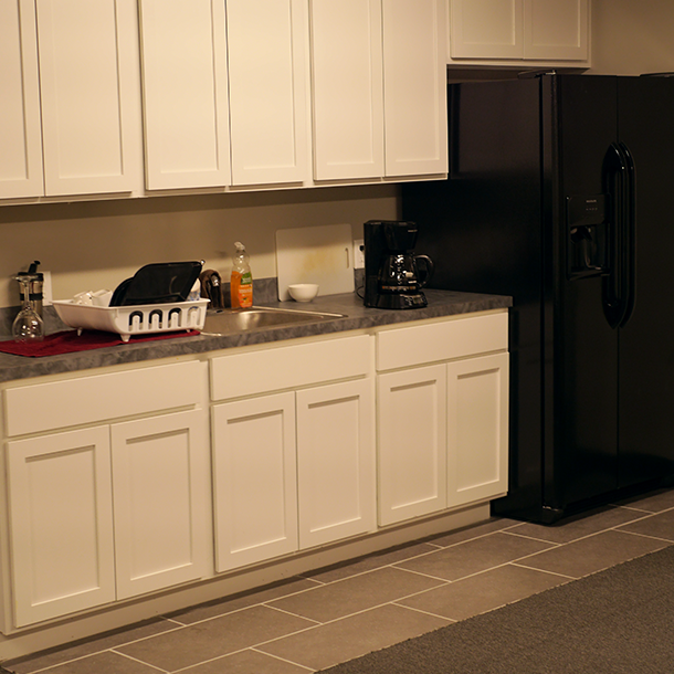 Finished break room!