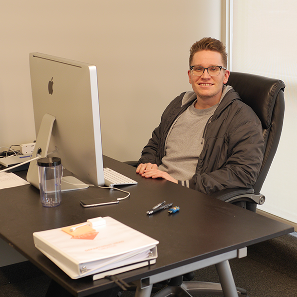 Office staff all moved in! 