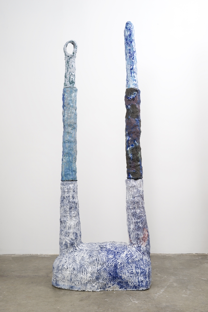 Blob with Arms , ceramic, 98” x 38” x 21.5”, 2015
