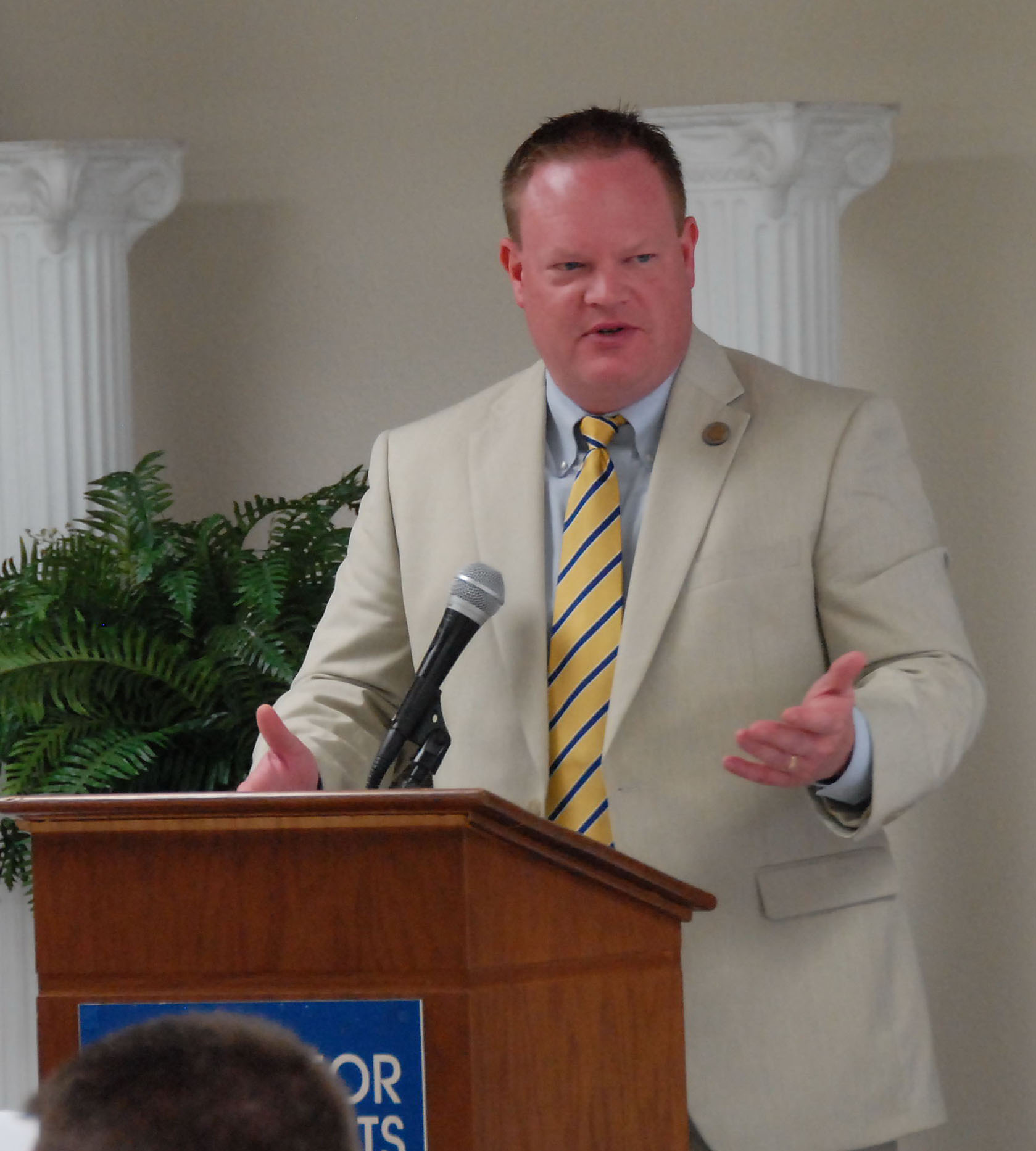 Rogers Mayor Greg Hines