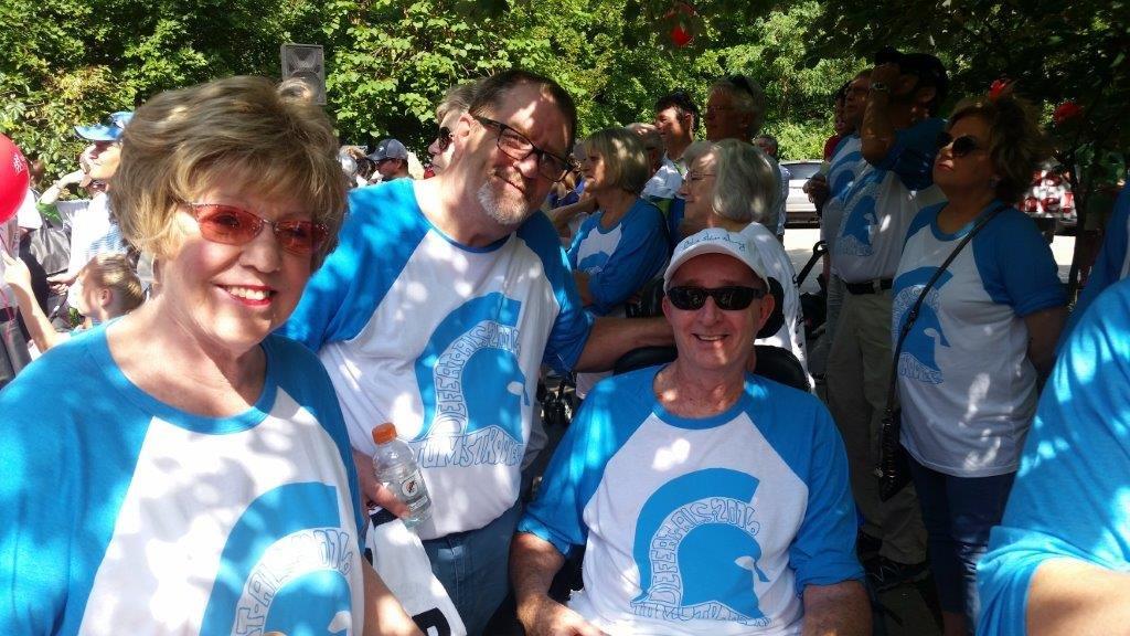 Pictured here is Tom and his wife, Sally, along with our COO, Mike Gilbert.